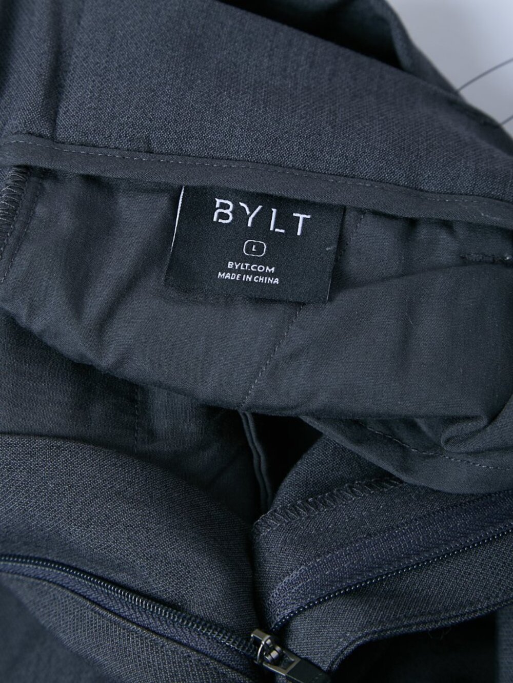BYLT Midtown Wide Leg High Rise Tailored Pant Dark Academia Office Siren - Picture 7 of 15